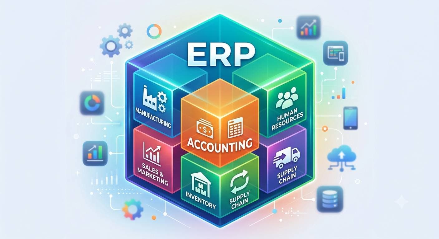 تفاوت ERP با نرم افزار حسابداری چیست؟