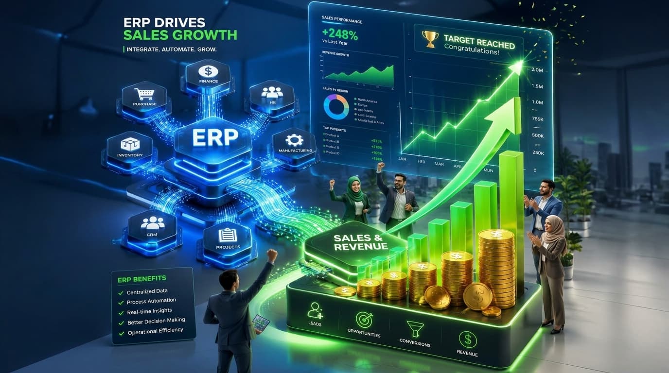 ERP و بهبود راندمان فروش