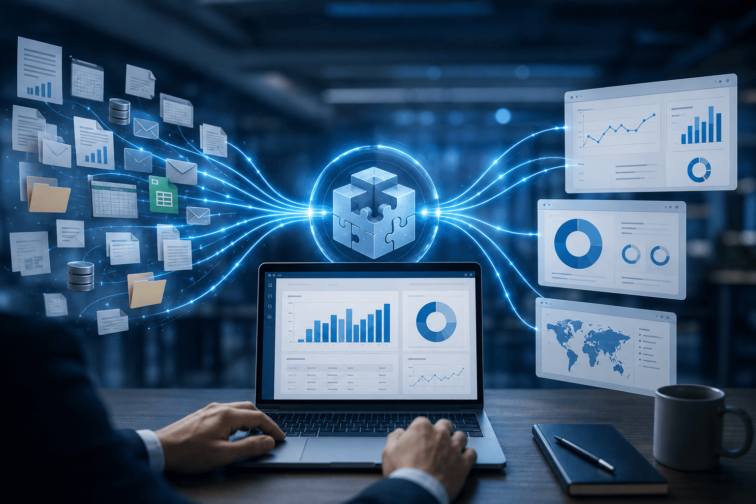 نقش ERP در یکپارچهسازی اطلاعات